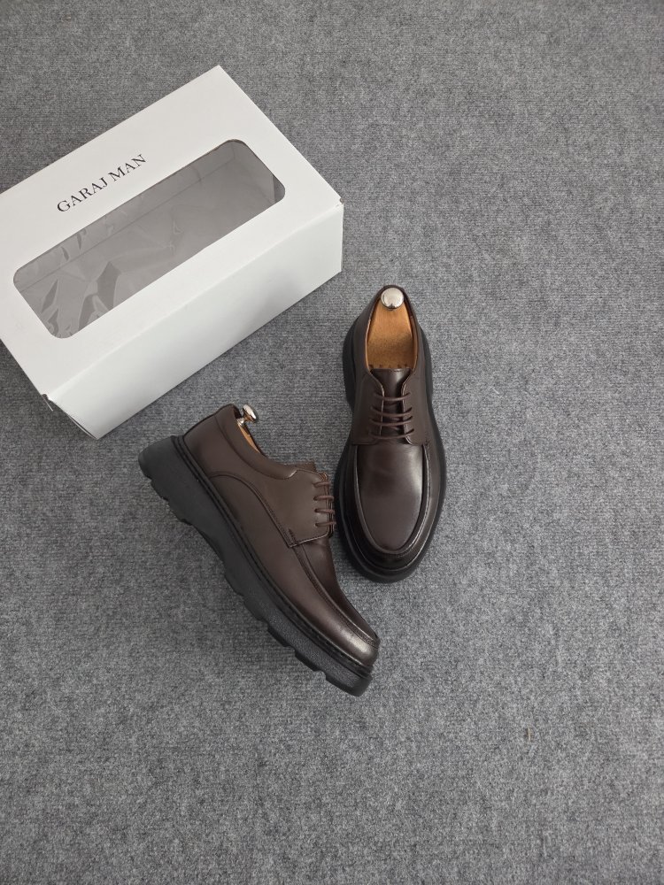 Kahve renk - siyah taban 06 - hakiki deri loafer