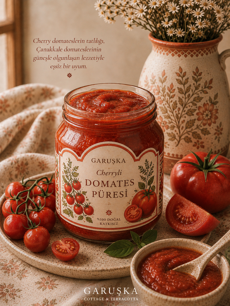 Cherry’li Domates Püresi