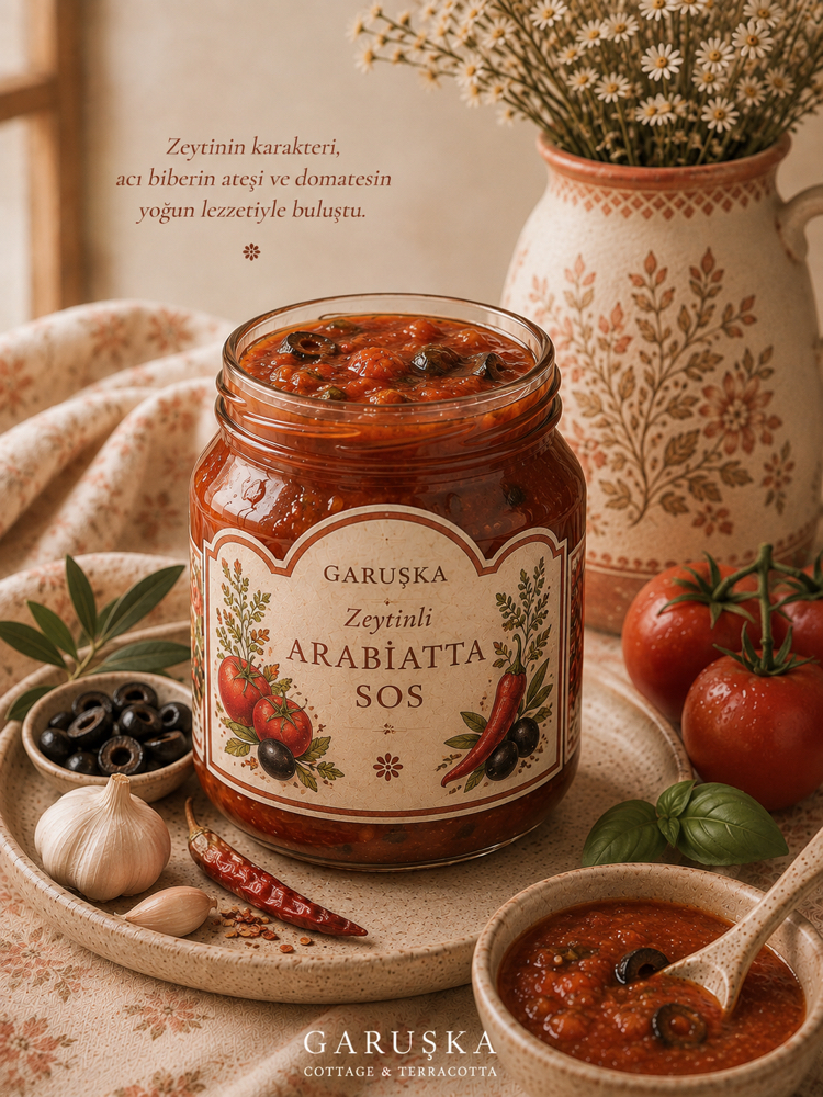 Zeytinli Arabiatta Sos