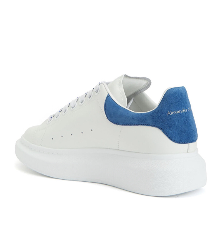 Alexander McQueen Blue Suede