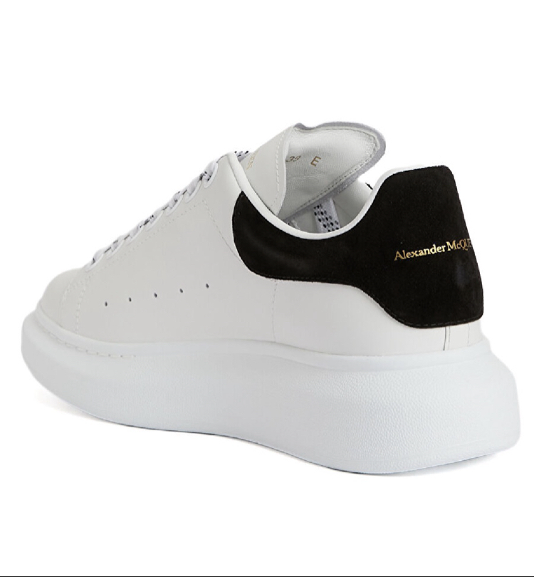 Alexander McQueen Black Suede