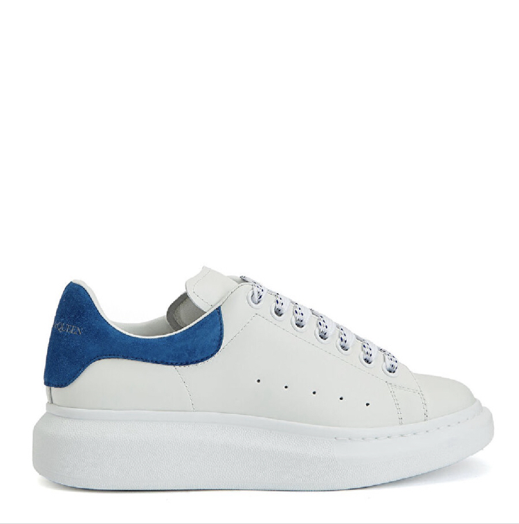Alexander McQueen Blue Suede