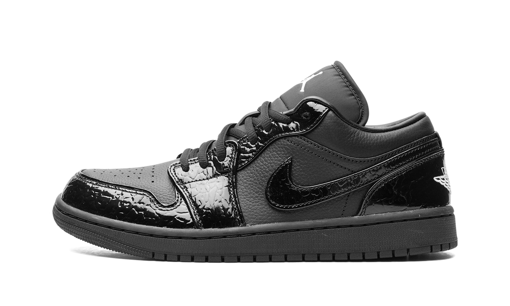 Nike Air Jordan 1 Low “Black Croc”