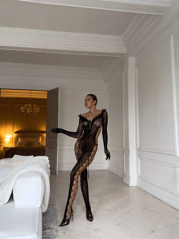 Midnight Desire Vücut Çorabı