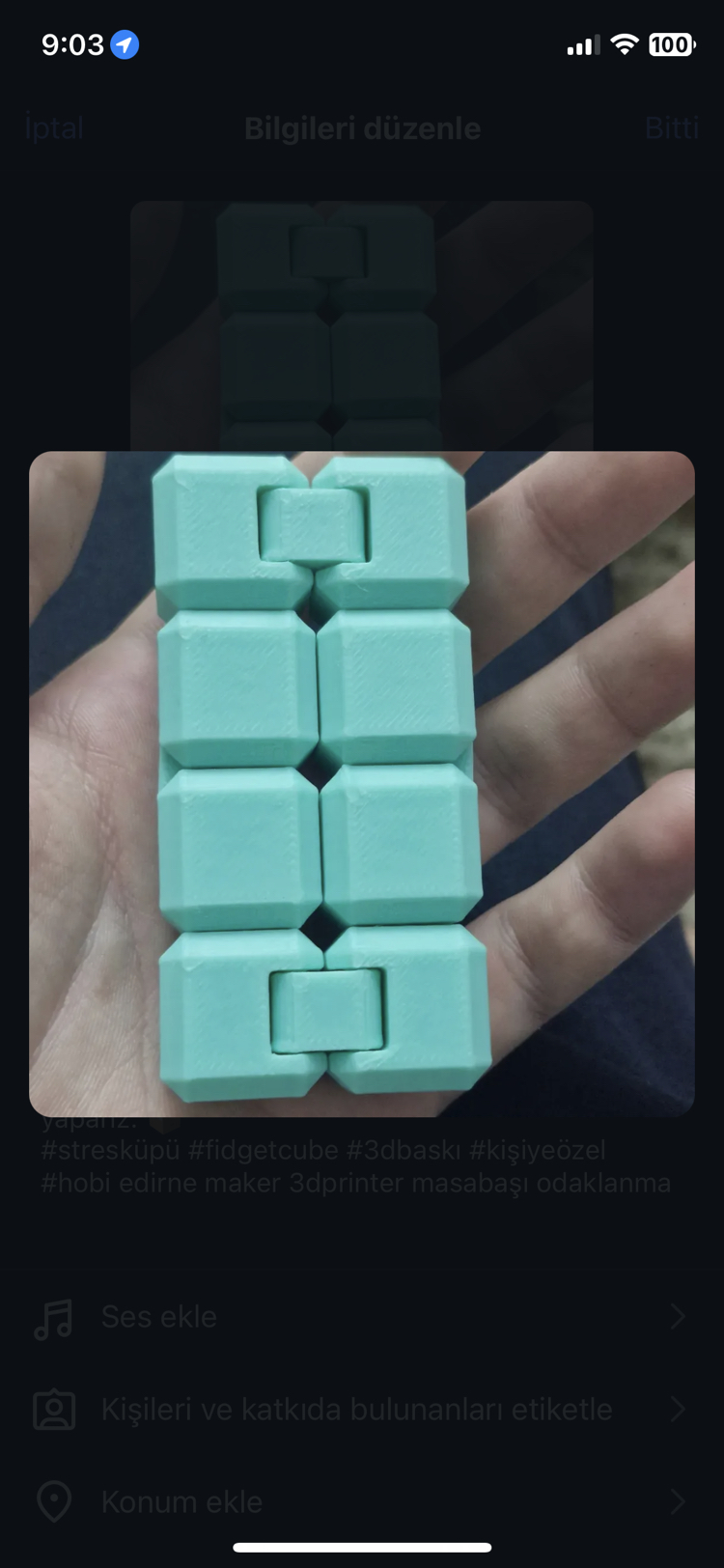 Stress küpü (infinty cube)