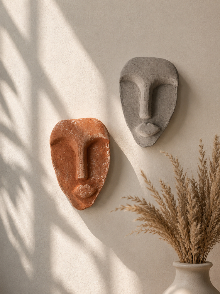 FACES | İkili Duvar Dekoru