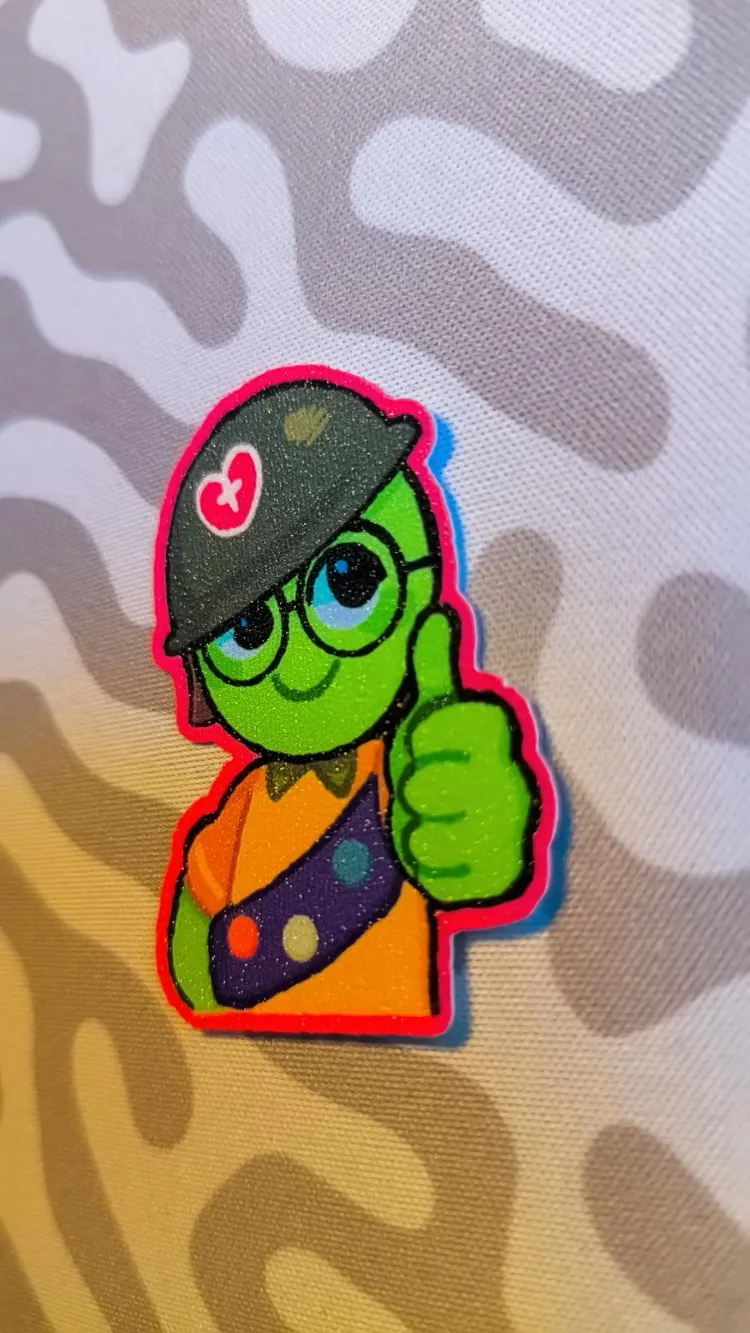 Peak: Her Şey Yolunda - Simli Sticker