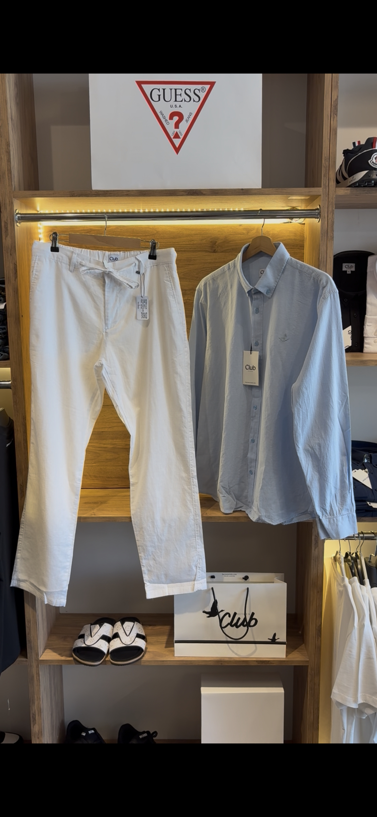 Beymen Club Beyaz %100 keten Pantolon