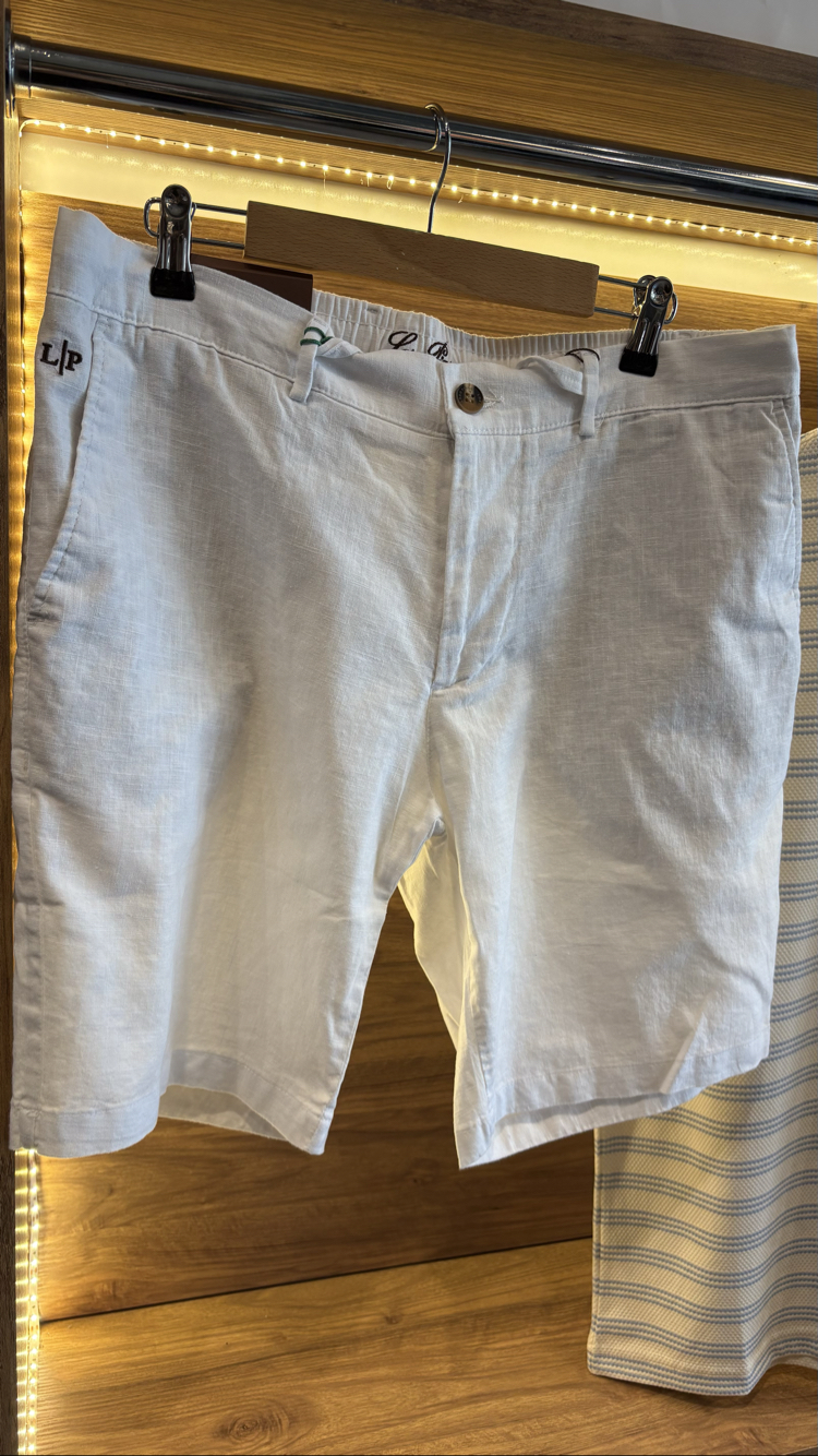 Loro Piana %100 Keten şort