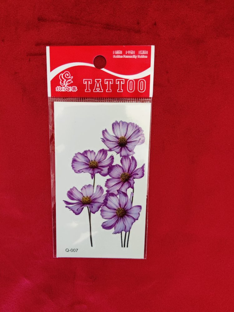 Renkli Çiçek 10*6 cm