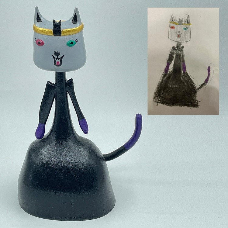 18cm 3d Figür