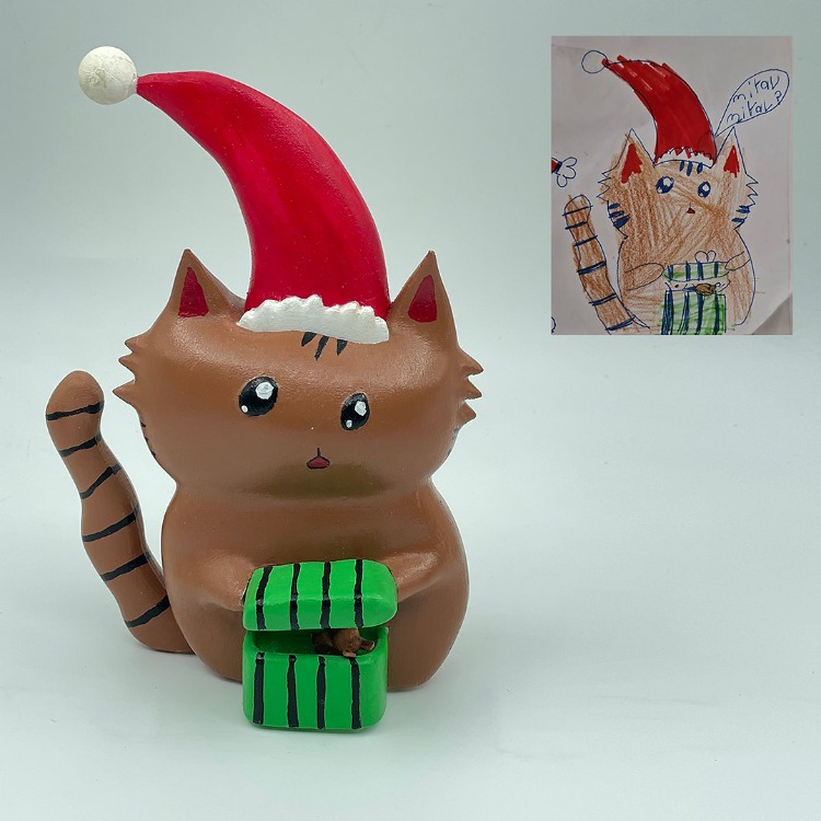 15cm 3d Figür