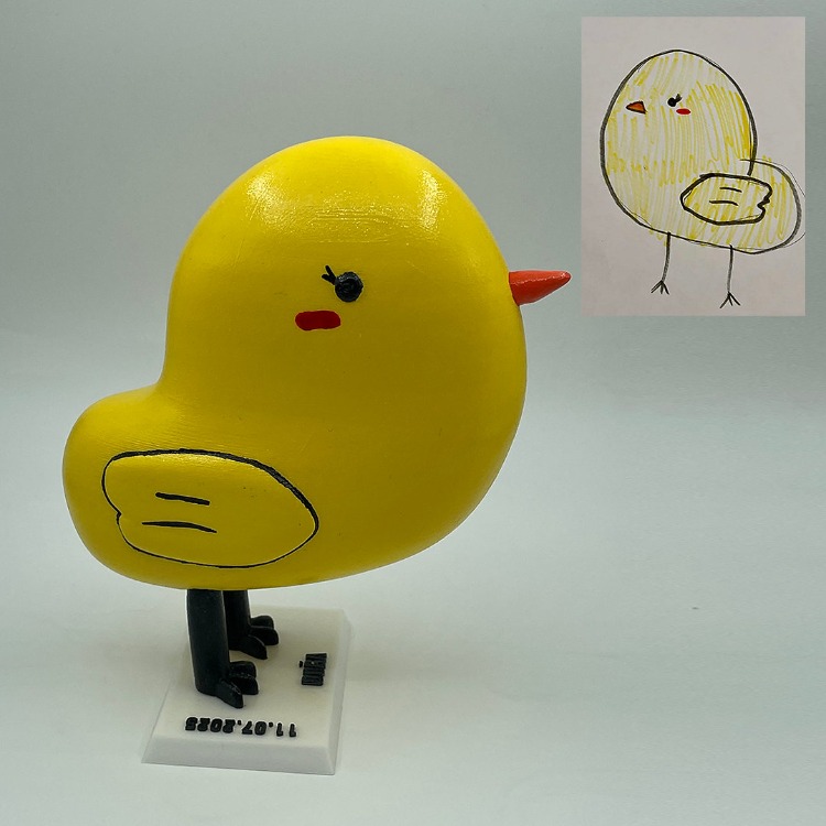 15cm 3d Figür