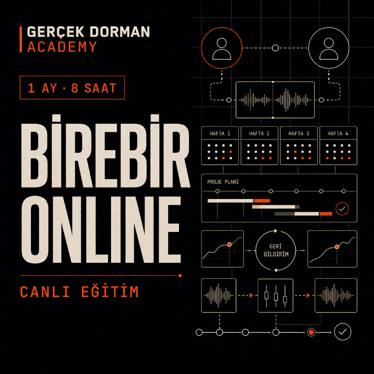 Gerçek Dorman Academy — Birebir Online Eğitim (1 Ay)