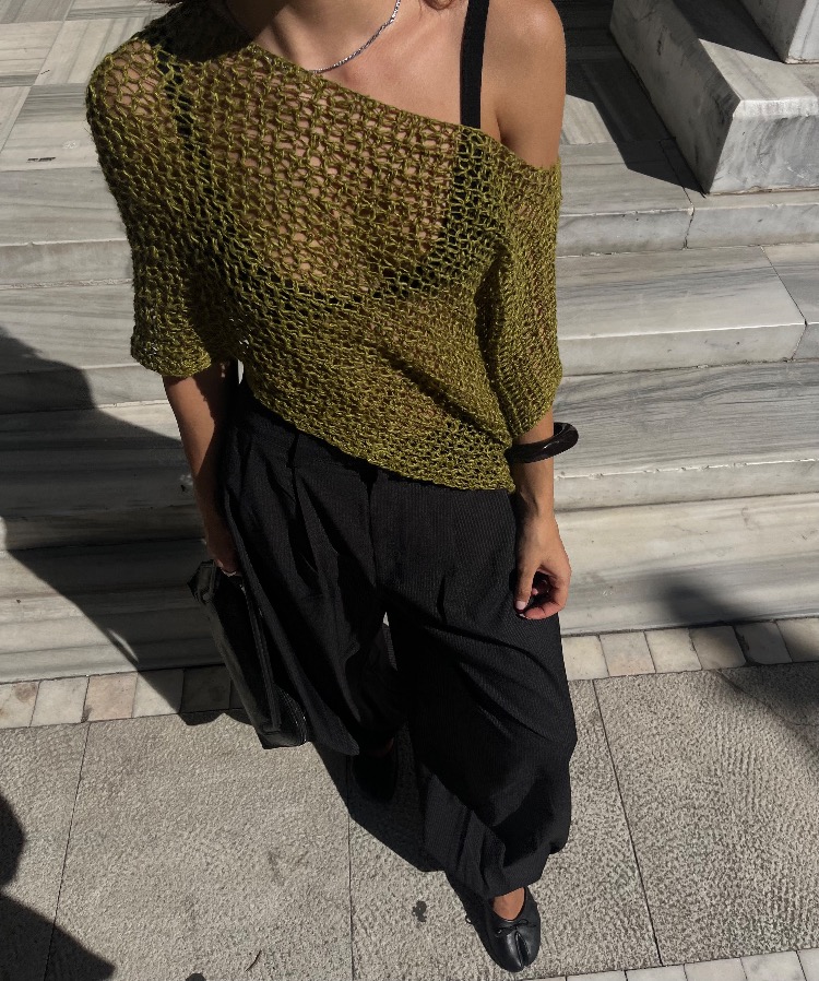 Dorry Linen Poncho
