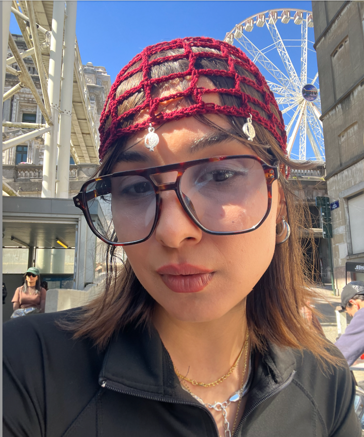 Charm Mesh Hat 