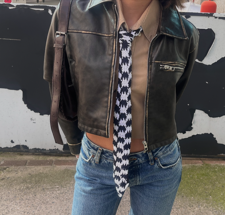 Checkered Tie