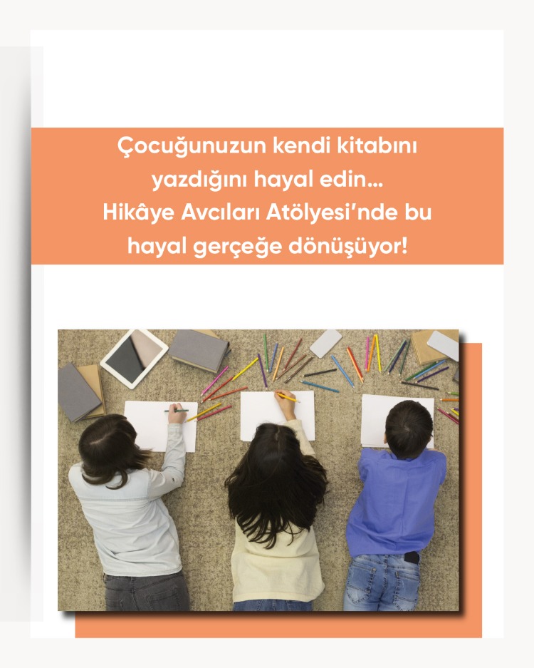 Hikaye Avcıları Çevrim İçi Atölyesi 04 MAYIS • 18 MAYIS PAZARTESİ Saat 19:00