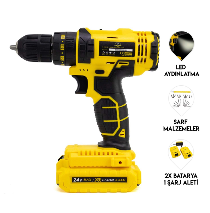 CHELİKBEİ Darbeli Vidalama ST24