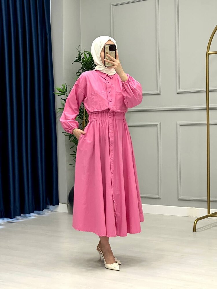 Beymen model elbise ( pembe)ön sipariş 