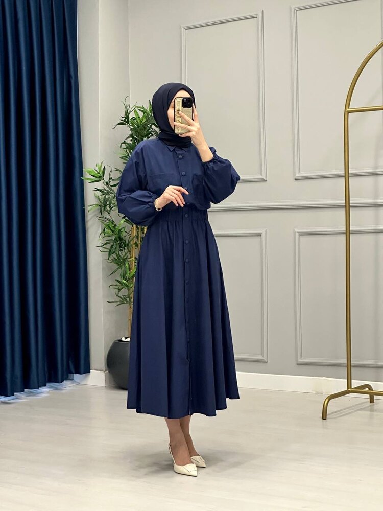 Beymen model elbise (lacivert)ön sipariş