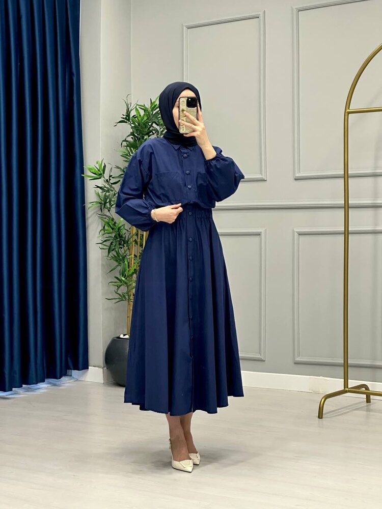 Beymen model elbise (lacivert)ön sipariş