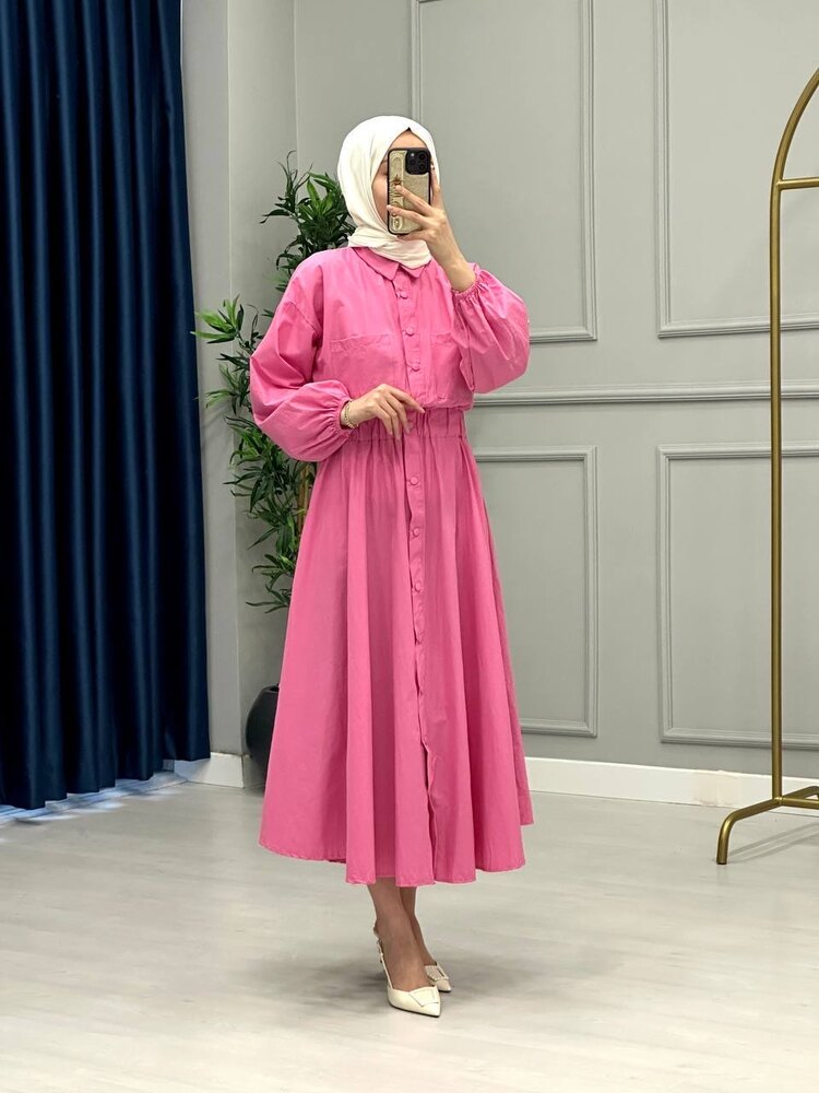 Beymen model elbise ( pembe)ön sipariş 