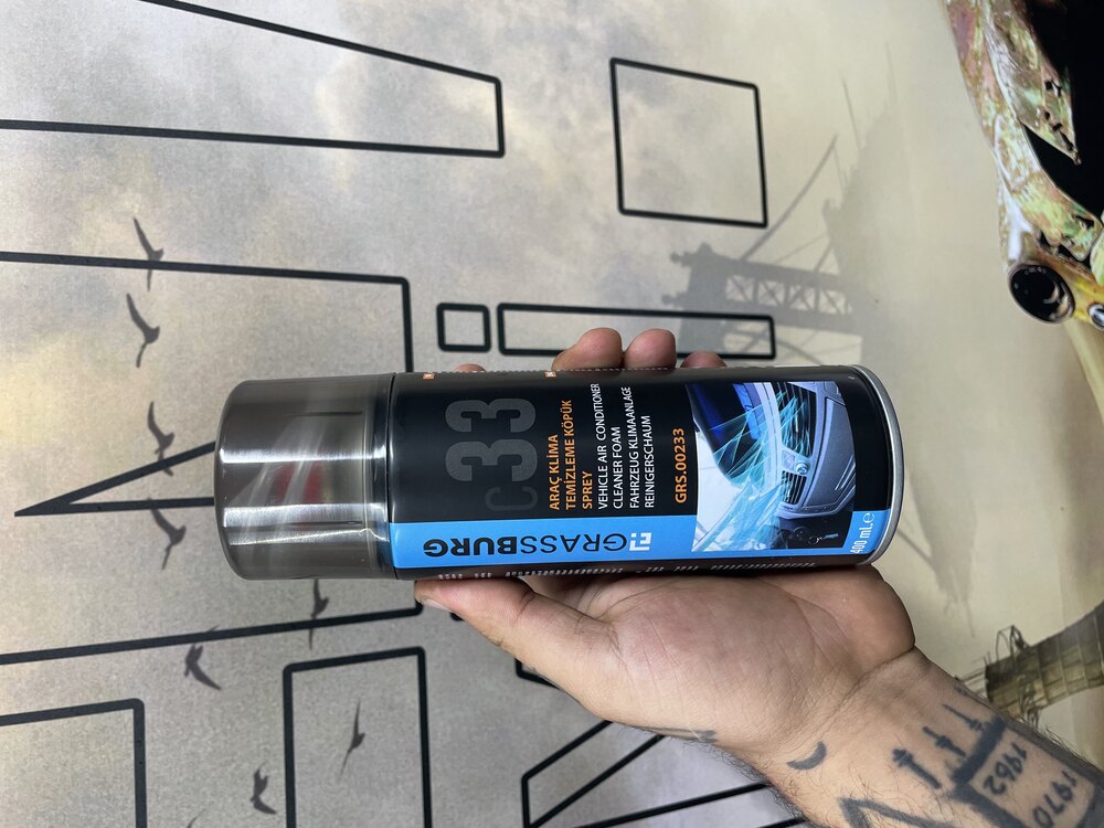 Grassburg Klima Temizleme Köpüğü