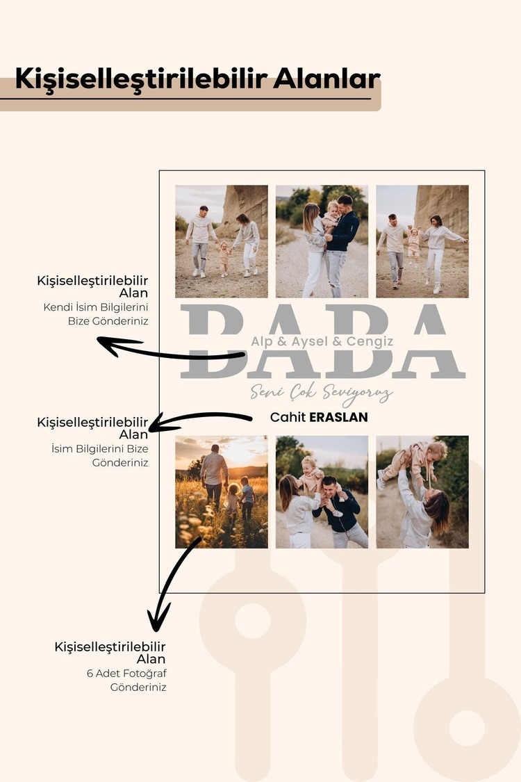 Babalar Gününe Özel Hediye Pleksi Seti, Fotoğraf Baskılı Babalar Günü Pleksi Seti