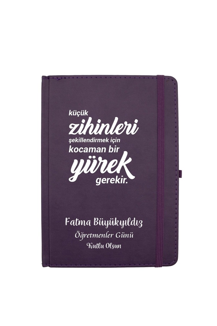 Öğretmenler Günü ve Özel Günler İçin Hediye Defter , Özelleştirilebilir Defter