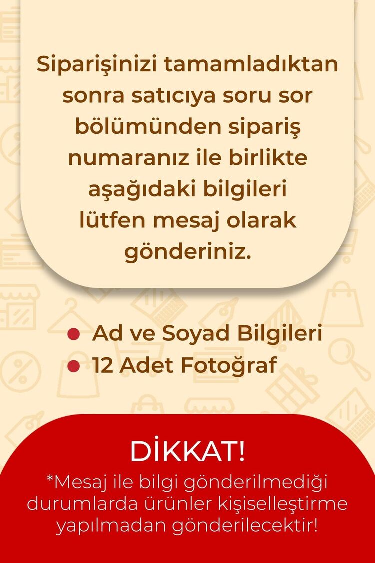 Kişiselleştirilebilir Aile Planlayıcı Takvimi - Fotoğraf Baskılı Planlayıcı Takvim