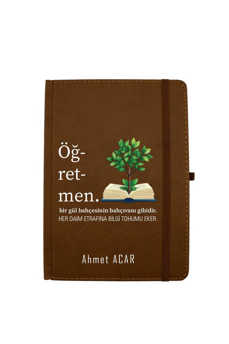 Öğretmenler Günü ve Özel Günler İçin Hediye Defter , Özelleştirilebilir Defter