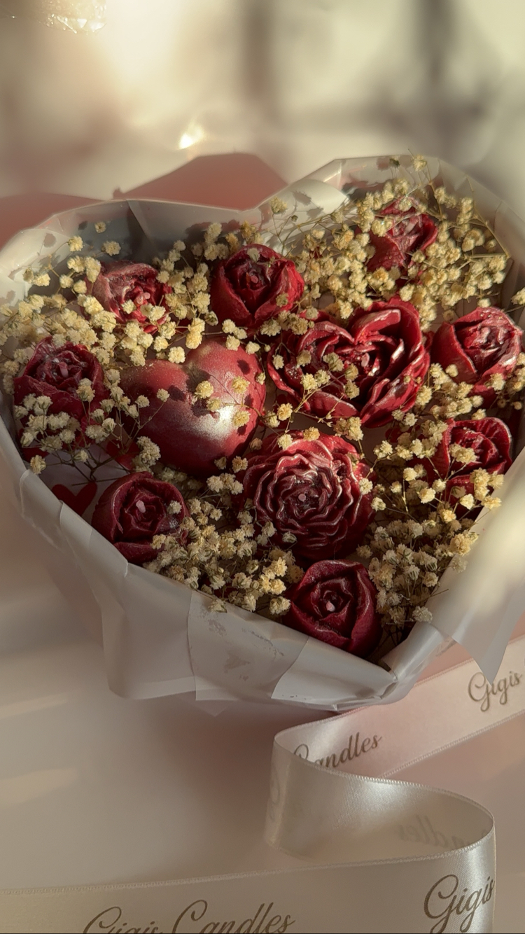 Red Love Çiçek Buketi ✨