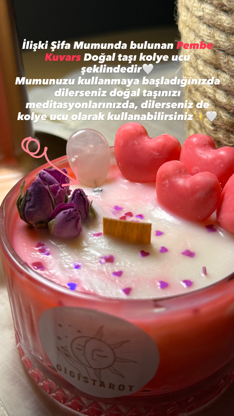 ✨KAMPANYADA ✨ İlişki Şİfa Niyeti Reiki Mumu