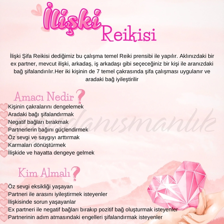 Reiki İlişki Şifalandırma Danışmanlığı