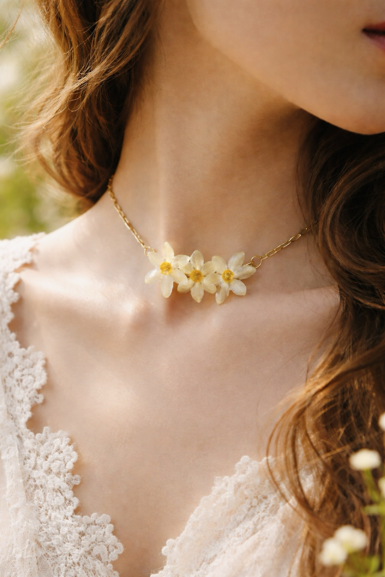 Nergis Choker Kolye