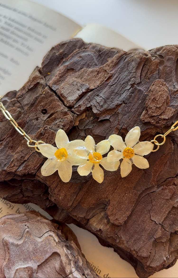 Nergis Choker Kolye