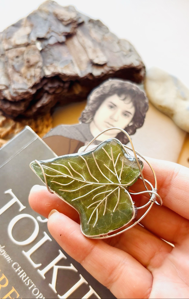 Lórien Leaf Broş