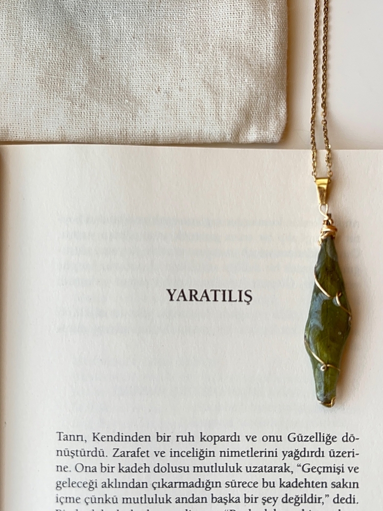 Zeytin Yaprağı Kolye