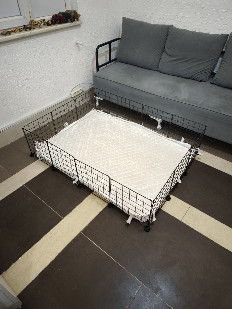 2. Versiyon 14 Panelli Ginepig Yaşam Alanı (134x101x34Cm)