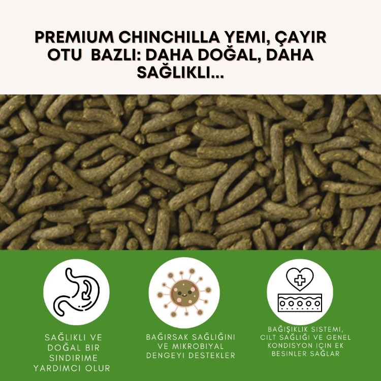 Tropifit All In 1 CHİNCHİLLA&DEGU Pelet Yem (500 Gr)
