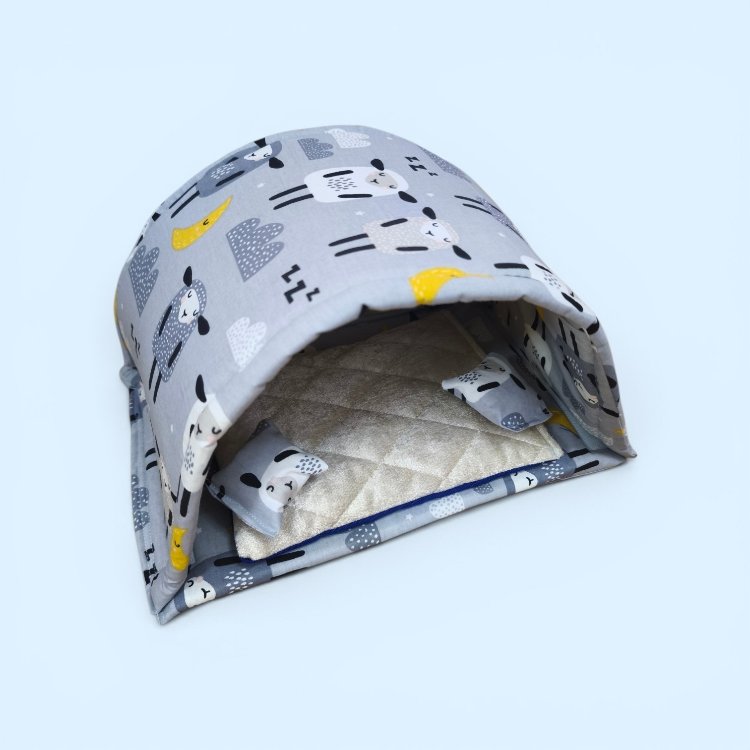 Lüx Kemirgen Divanı - (Gri)