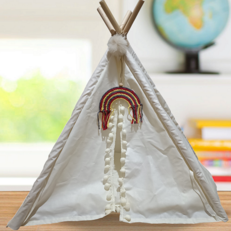 Tavşan/Ginepig Çadırı (Beyaz Model)