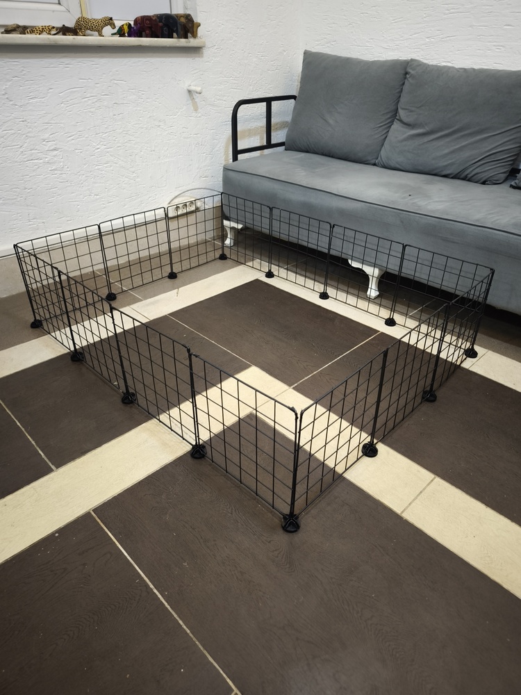 2. Versiyon 14 Panelli Ginepig Yaşam Alanı (134x101x34Cm)