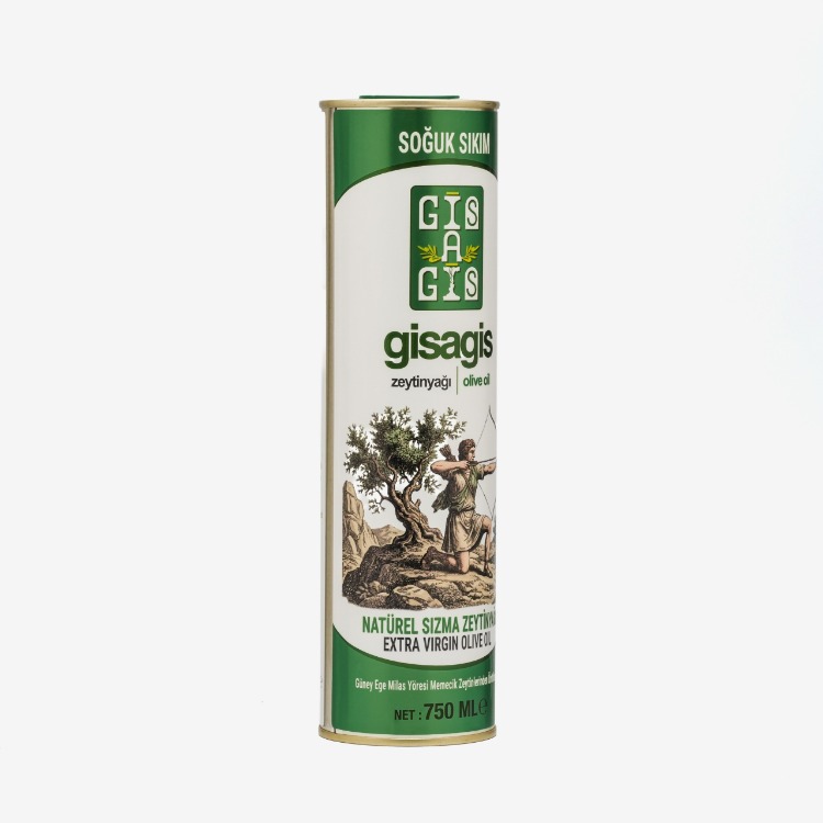 750 ml Gisagis Zeytinyağı - Olgun Hasat, Soğuk Sıkım