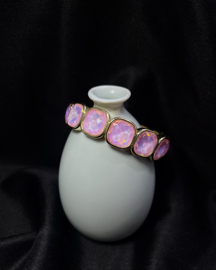 Cand Bracelet (Pembe Taşlı Bileklik)