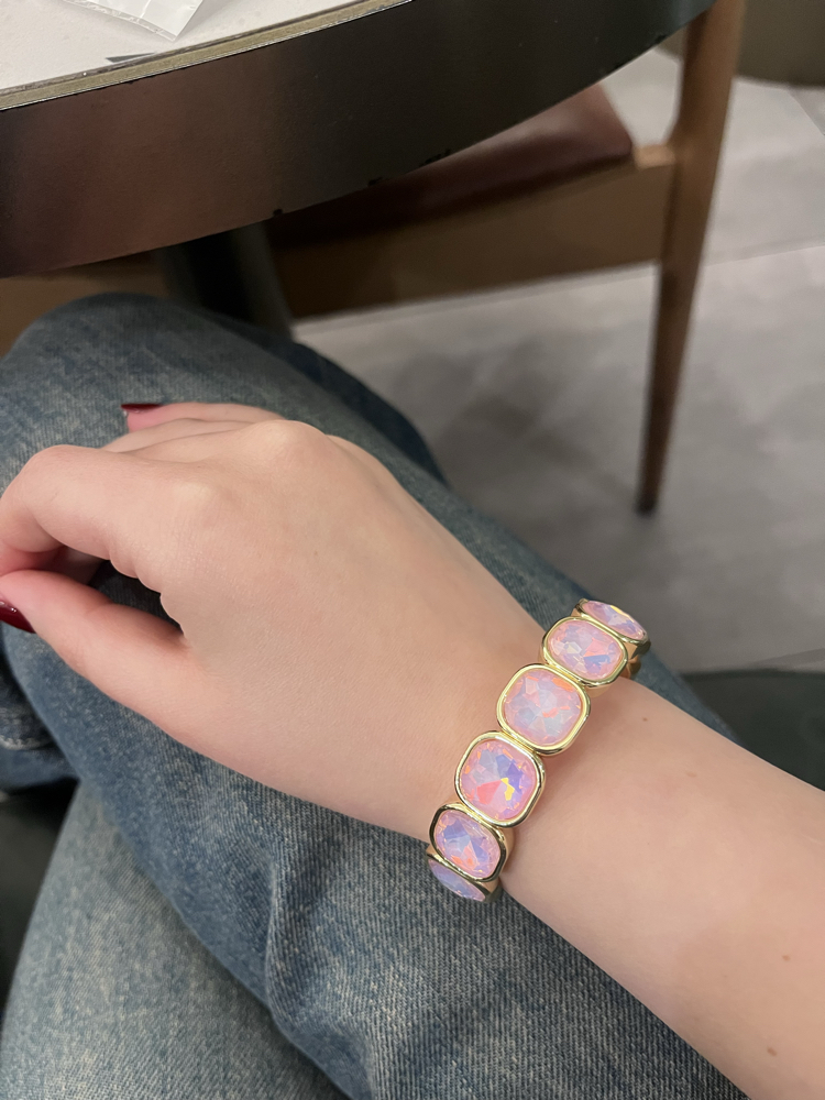 Cand Bracelet (Pembe Taşlı Bileklik)