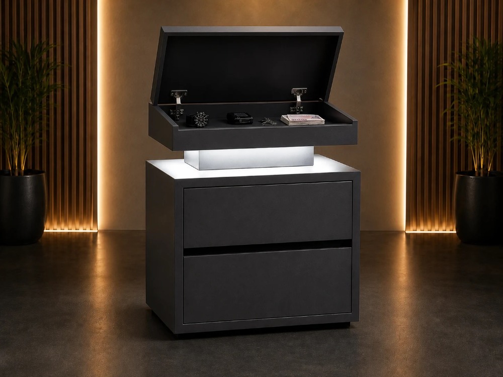 NOVA CUBE | NFC Kartlı Gizli Bölmeli Komodin