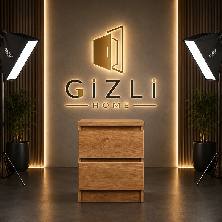 NOVA NIGHT 01 | NFC Kartlı Gizli Bölmeli Komodin