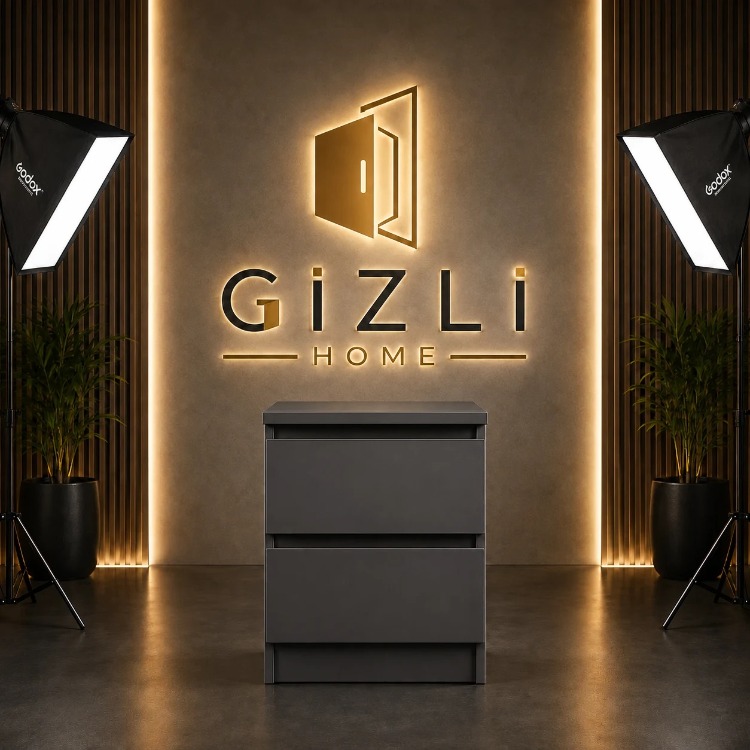 NOVA NIGHT 01 | NFC Kartlı Gizli Bölmeli Komodin